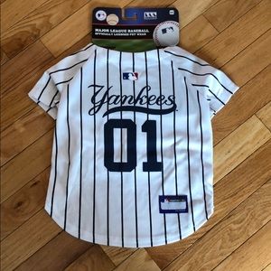 New York yankees pet clothing!